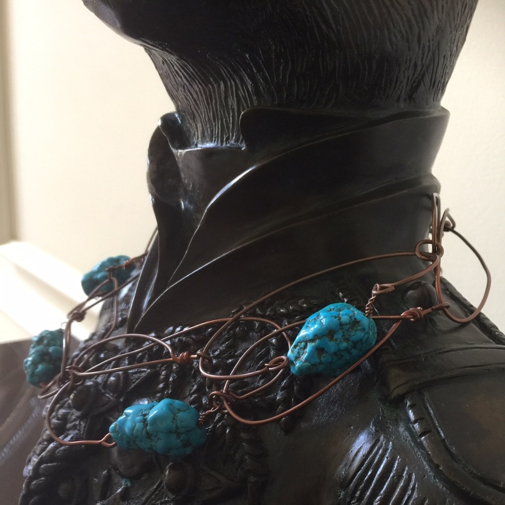 HOT ROX Funky-Chunky Necklace Henri Bendel Trk Shw - Picture 3 of 7